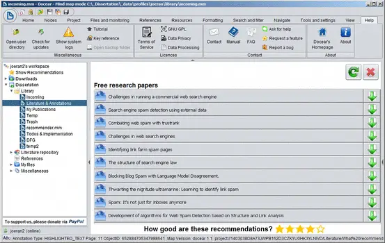 thesis bibliography software