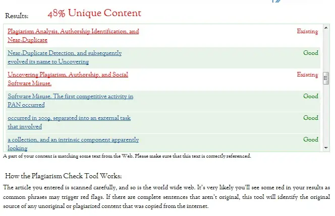 software to check plagiarism in research paper