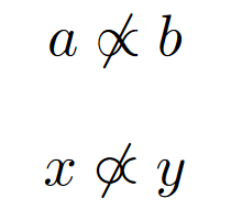 proportional to symbol in LaTeX