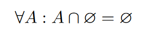 Empty set symbol in Latex