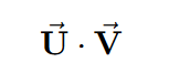 dot product in LaTeX