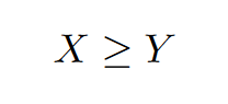 Greater than or equal to symbol in LaTeX : Image source: scijournal Author