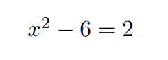 Equal Or Not Equal Symbol In Latex : Left side equals the right side