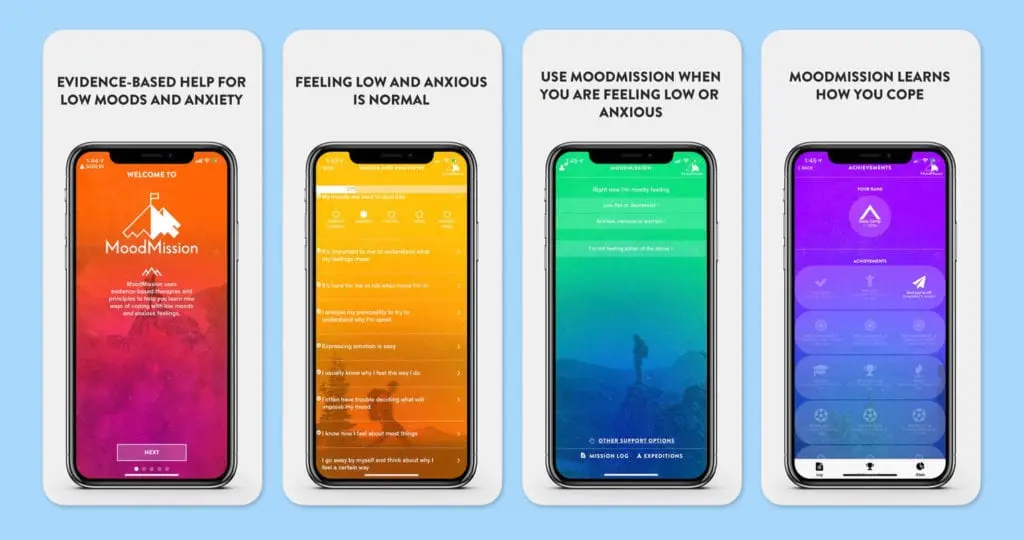 Mental Health Apps : Credits: Mood Mission