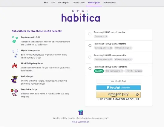 Task Management Tools : Credits: Habitica