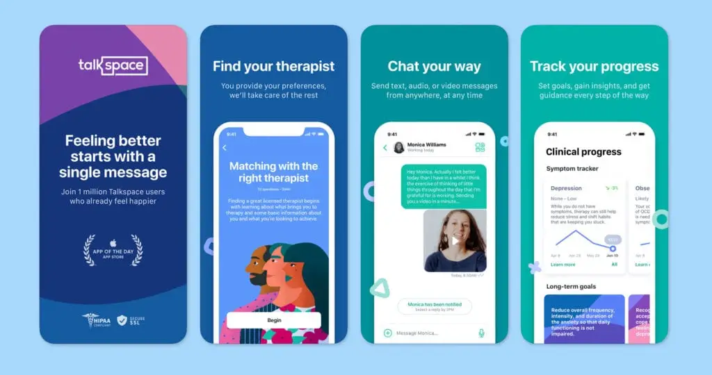 Mental Health Apps : Credits: Talkspace