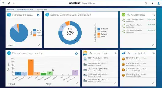 Best Knowledge Management Software for Academics : Credits: OpenText Content Server