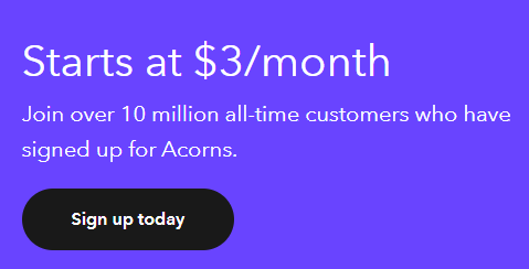 Budgeting Apps : Credits: Acorns