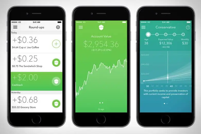 Budgeting Apps : Credits: Acorns