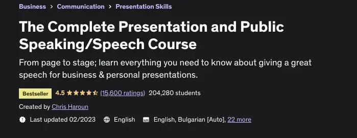 Online Courses for Powerpoint Presentation : Credits: Udemy