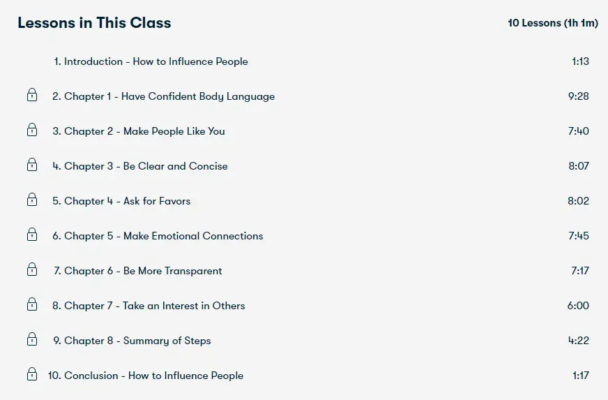 Online Courses for Persuasions : Credits: Skillshare