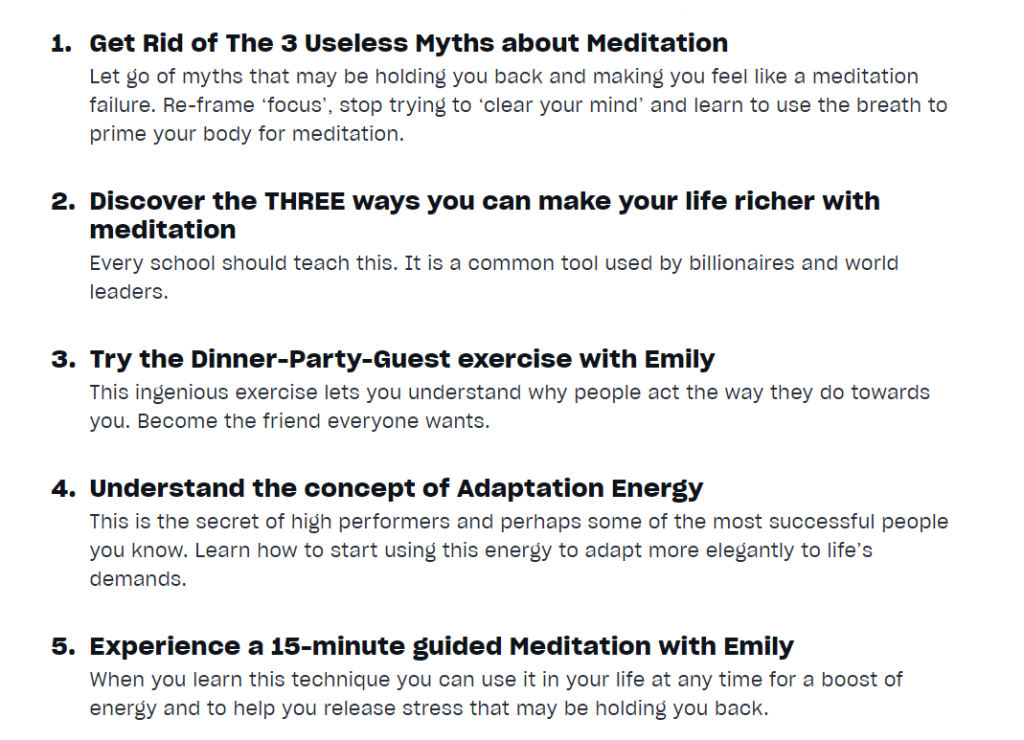 Online Courses for Meditation : Credits: Mindvalley