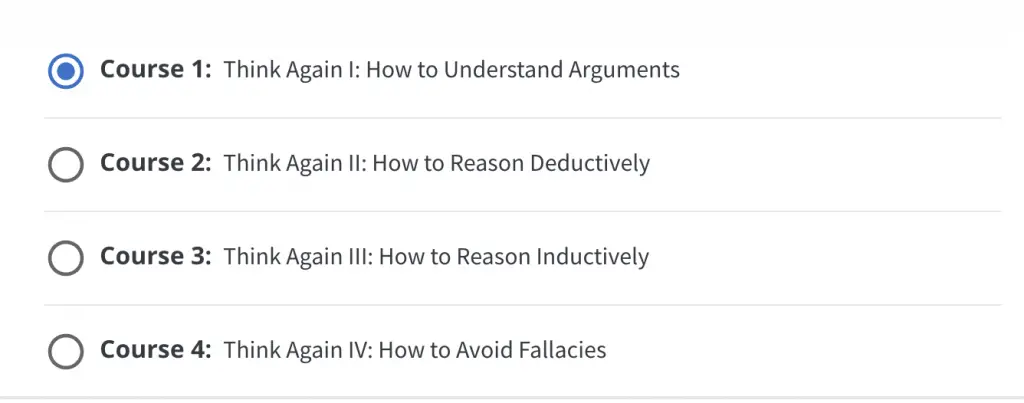 Online Courses for Critical Thinking : Credits: Coursera