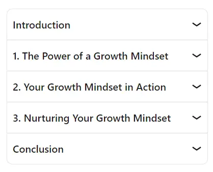 Online Courses for Growth Mindset : Credits: LinkedIn