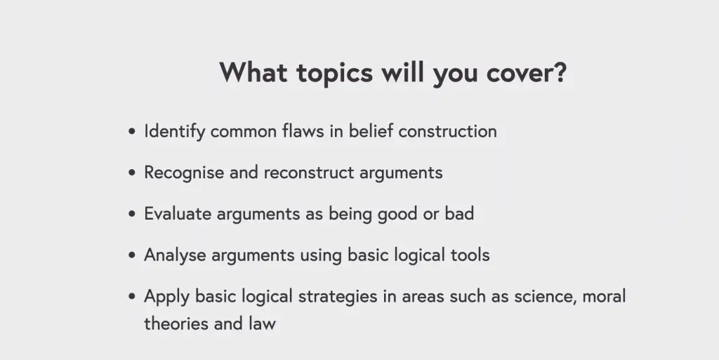 Online Courses for Critical Thinking : Credits: Future Learn