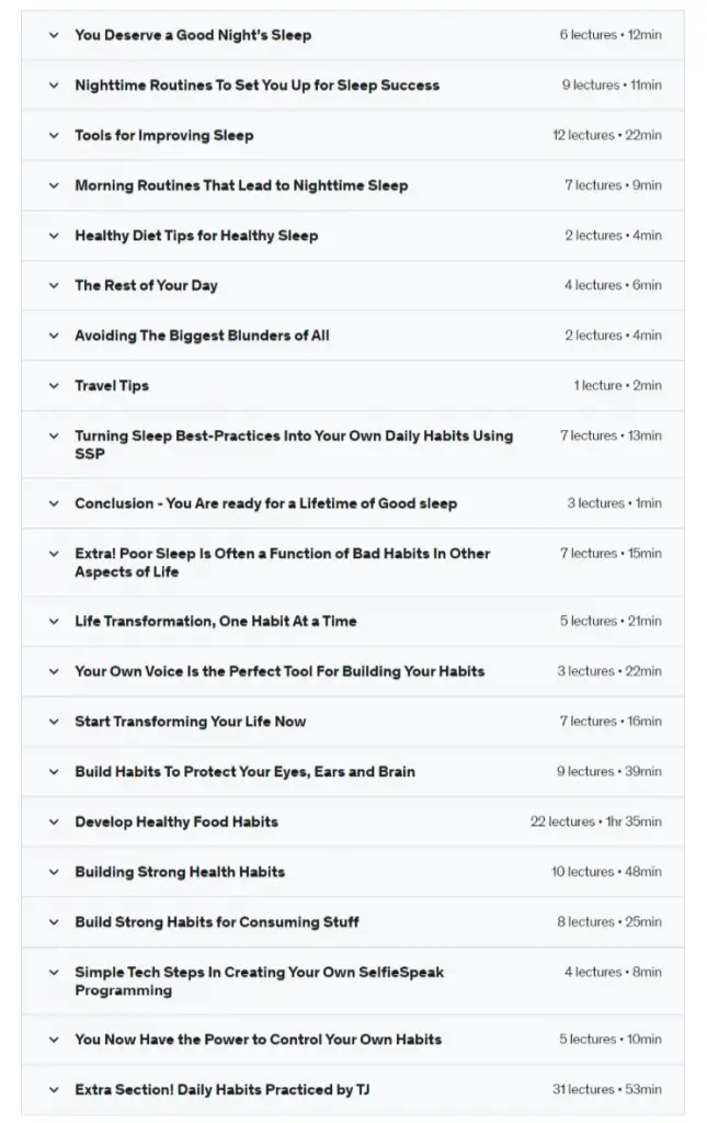 Online Courses for Better Sleep : Credits: Udemy