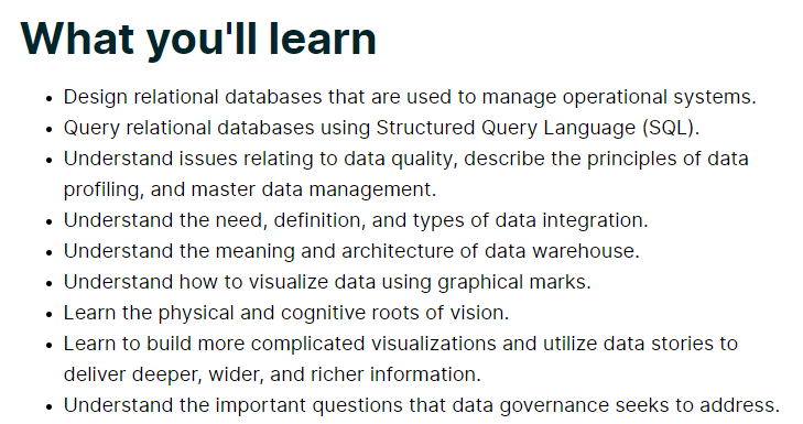 Online Courses for Research Data Management : Credits: edX