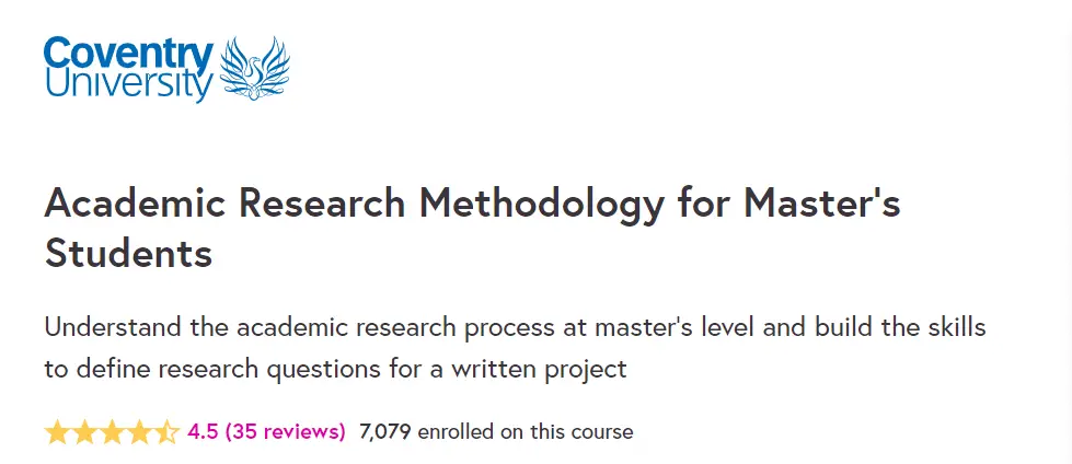 Online Courses for Research Planning : Credits: Future Learn