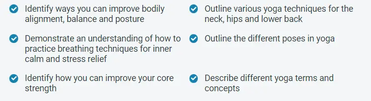 Online Courses for Yoga Beginners : Credits: Alison