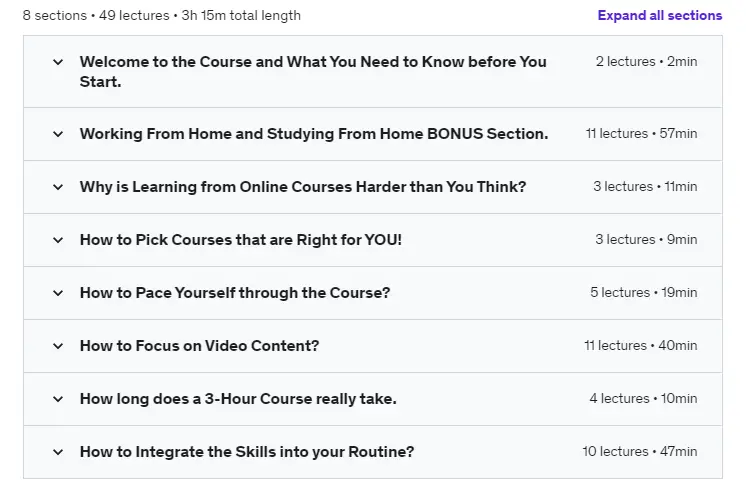 Online Courses for Learning Anything : Credits: Udemy