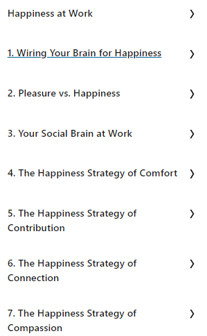 Online Courses for Happiness :Credits: LinkedIn Learning