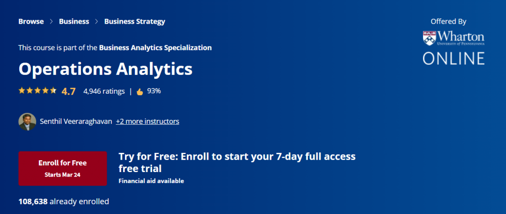 Online Courses for Research Analytics : Credits: Coursera