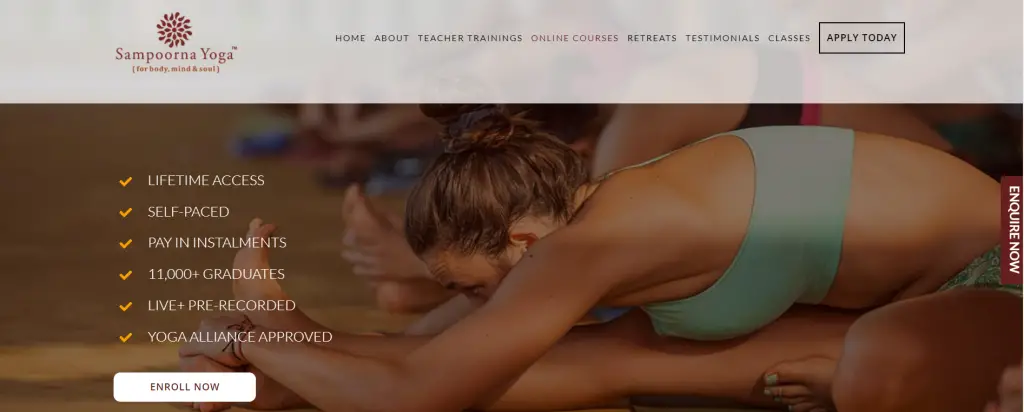 Online Courses for Yoga Beginners : Credits: Sampoorna Yoga