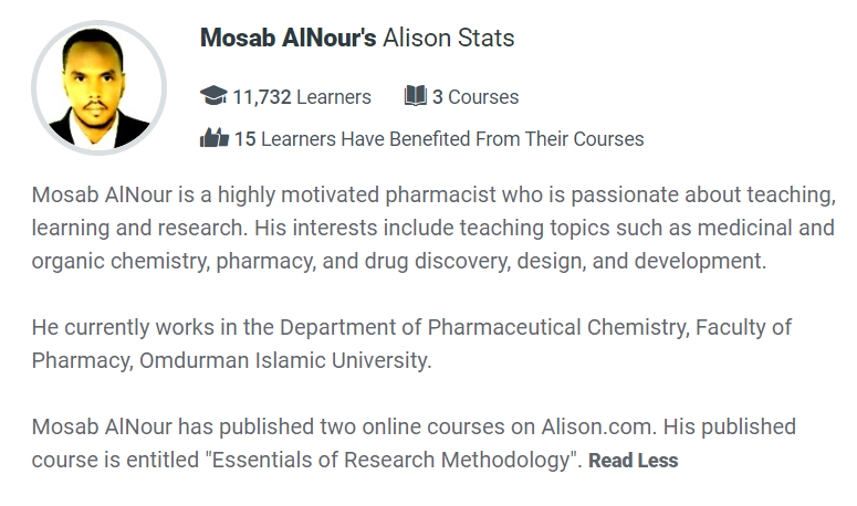 Online Courses for Research Methods