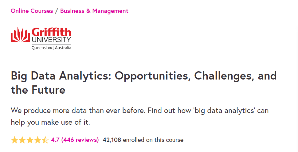 Online Courses for Research Analytics : Credits: Future Learn