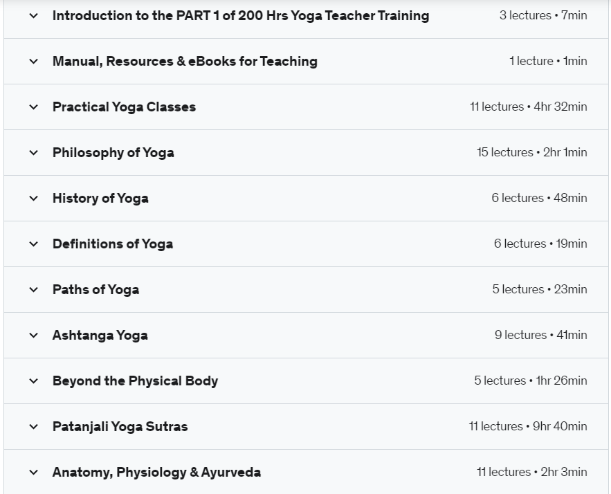Online Courses for Yoga Beginners : Credits: Udemy