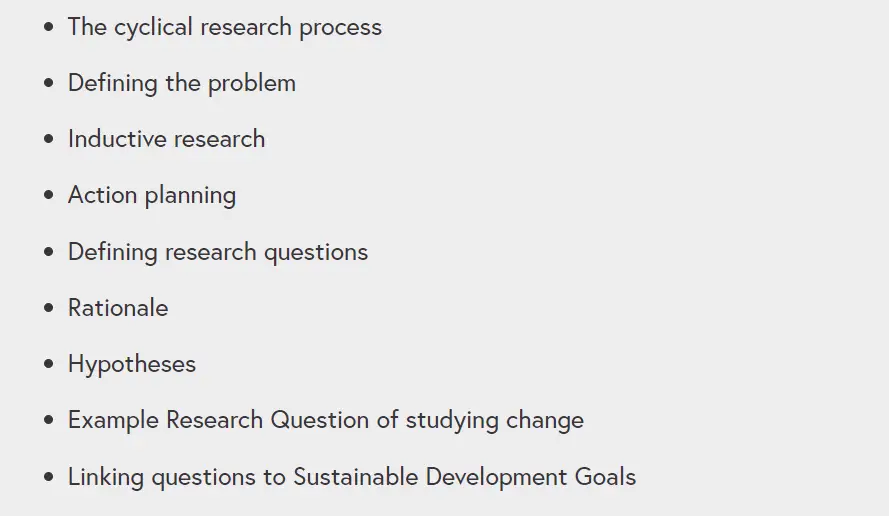 Online Courses for Research Planning : Credits: Future Learn