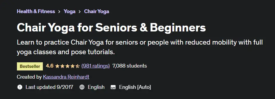 Online Courses for Yoga Beginners : Credits: Udemy