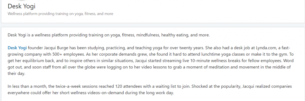 Online Courses for Yoga Beginners : Credits: LinkedIn