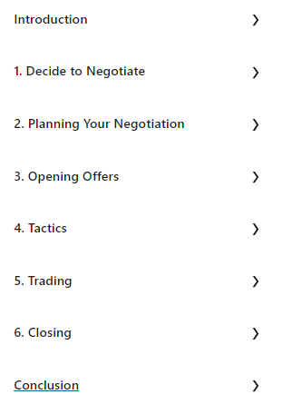 Online Courses for Negotiation : Credits: LinkedIn Learning
