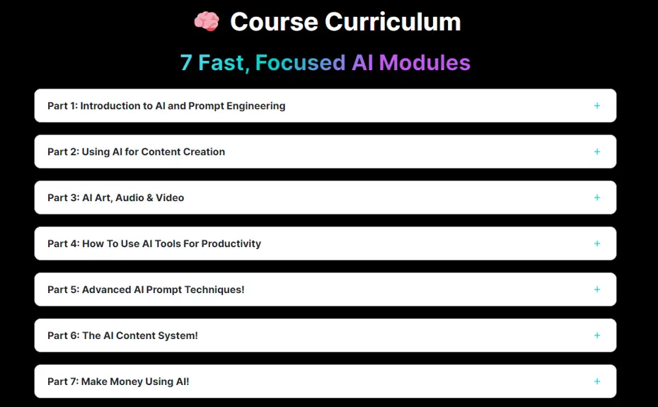 AI Prompts Courses : Credits: Alexander Young