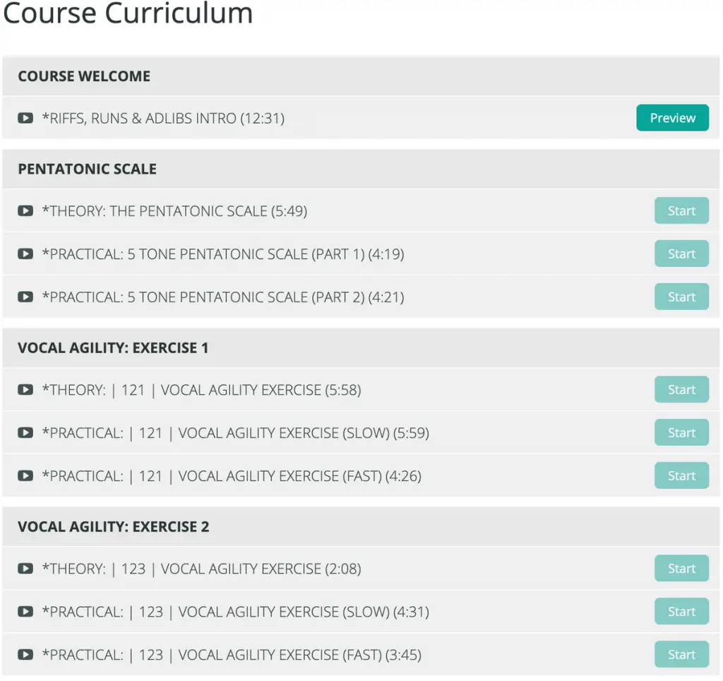 Singing Courses : Credits: Yousician