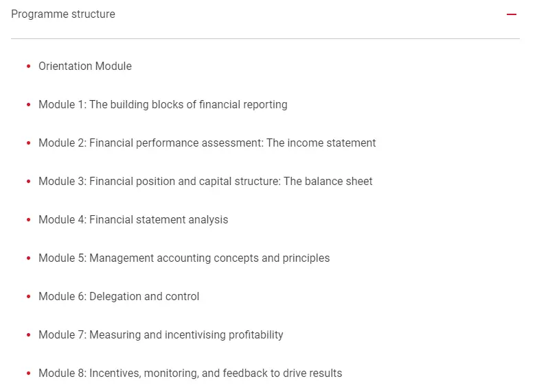 Online Accounting Courses : Credits: London School of Economics LSE