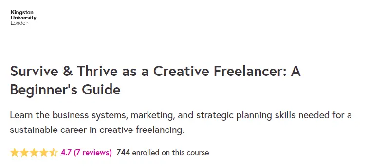 Side Hustle Courses : Credits: FutureLearn