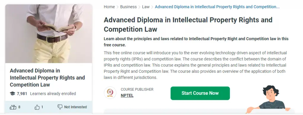 Online Courses for Intellectual Property : Credits: Alison