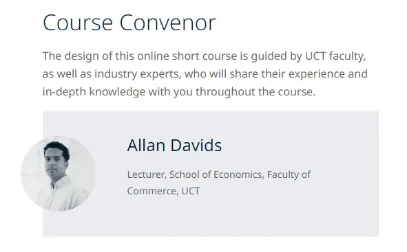 Online Courses for Fintech 