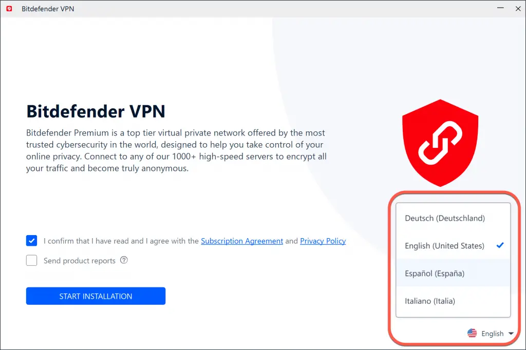 Bitdefender vs Surfshark : Credits: Bitdefender