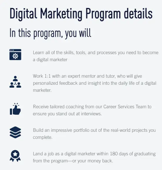 Online Courses for Digital Marketing : Credits: CareerFoundry