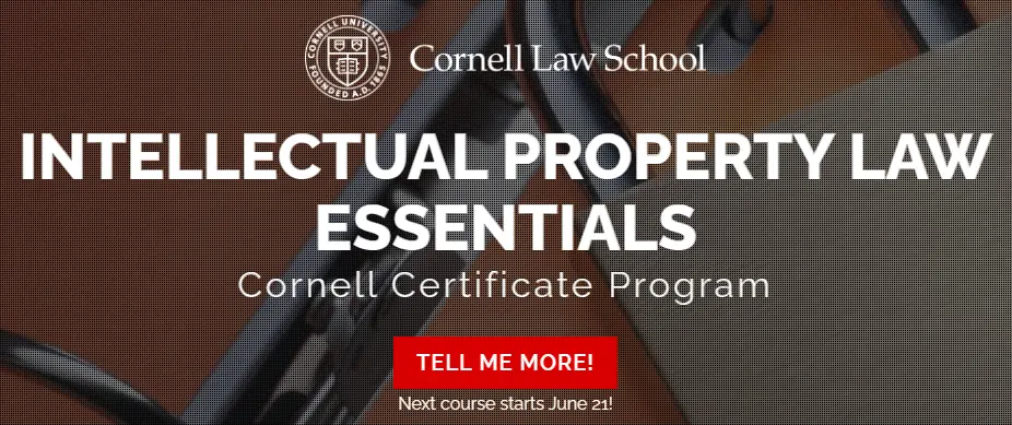 Online Courses for Intellectual Property : Credits: eCornell