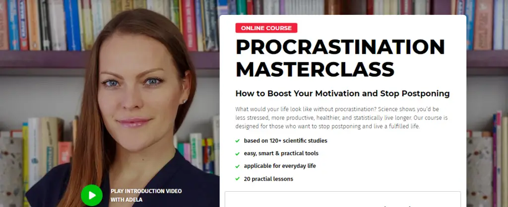 Online Courses for Procrasination : Credits: Procrastination.com