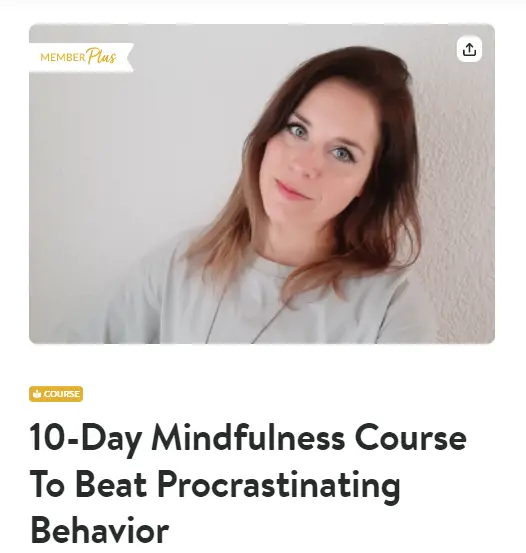 Online Courses for Procrasination : Credits: InsightTimer