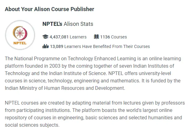 Best Alison Courses 