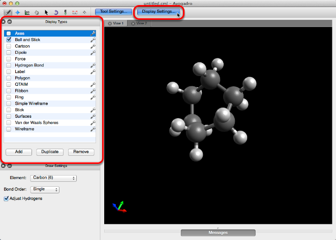 Credits: Avogadro, Online Tools to Draw Molecular Diagram,