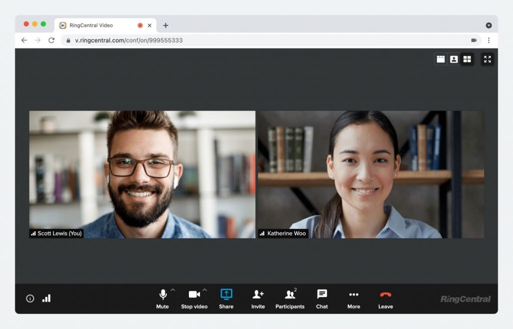 Credits: RingCentral, Best Video Conferencing Tools for Remote Collaboration in Academia