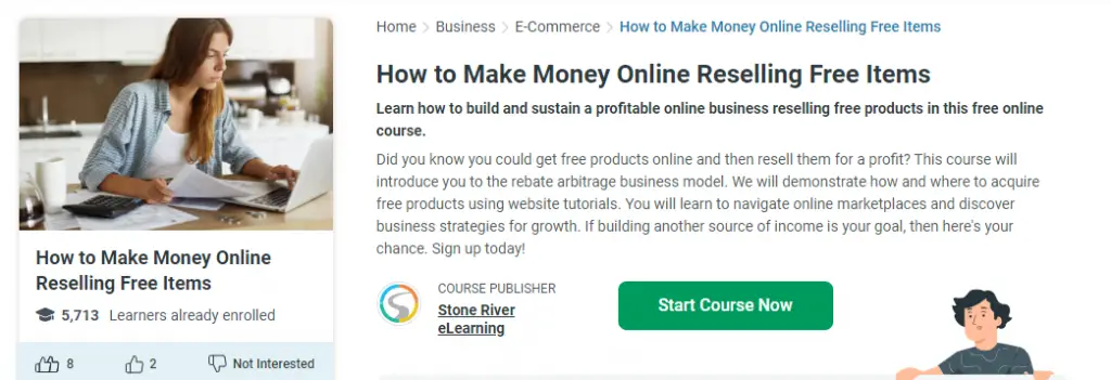 Online Courses for Online Income : Credits: Alison