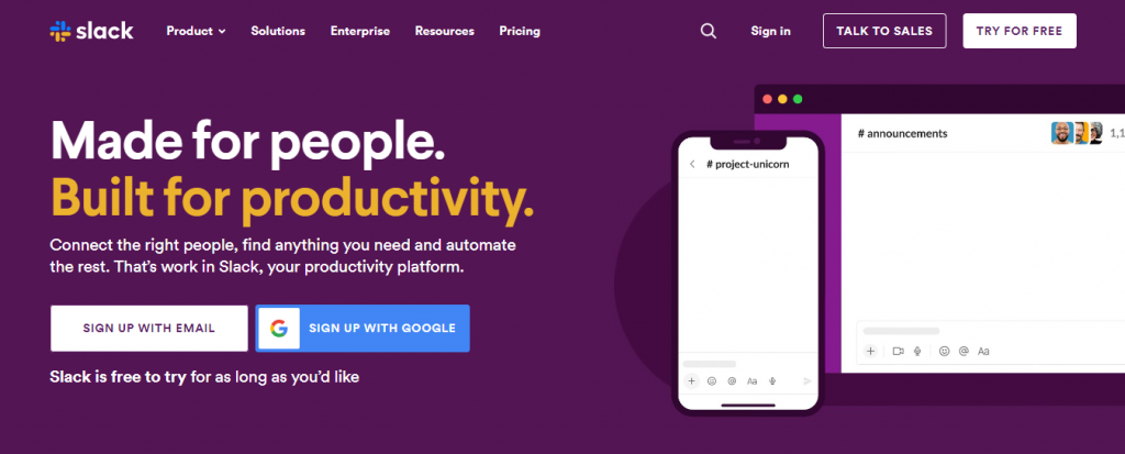 Credits: Slack, Best Project Collaboration Tools for Research Teams